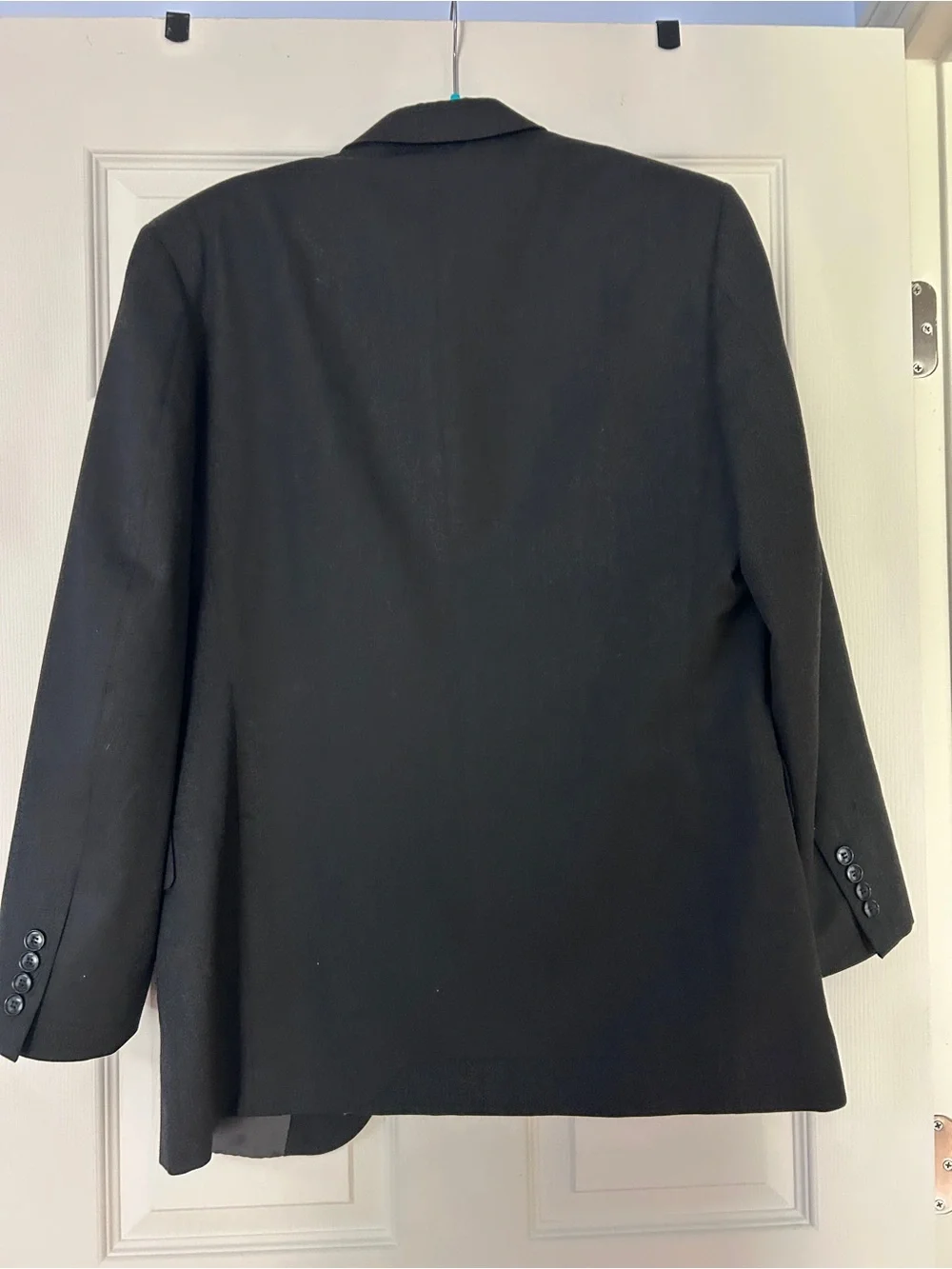 Jones New York Classic Men's Black Blazer - Tailored Single-Breast Suit Jacket